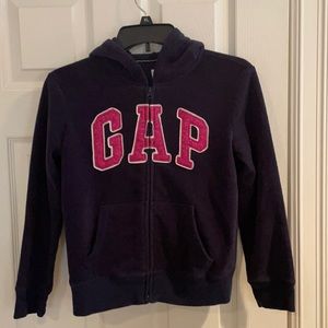 GAP fleece hooded sweatshirt, size L (10)